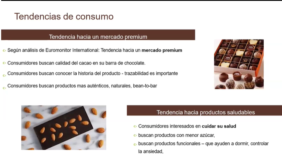  PRODUCCIÓN INDUSTRIAL DEL CACAO NACIONAL – INTERNACIONAL 